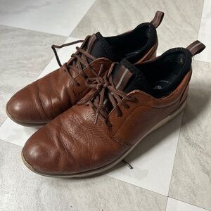 Johnston & Murphy Prentiss Xc4 Mahogany Full Grain Waterproof Shoes Size 9